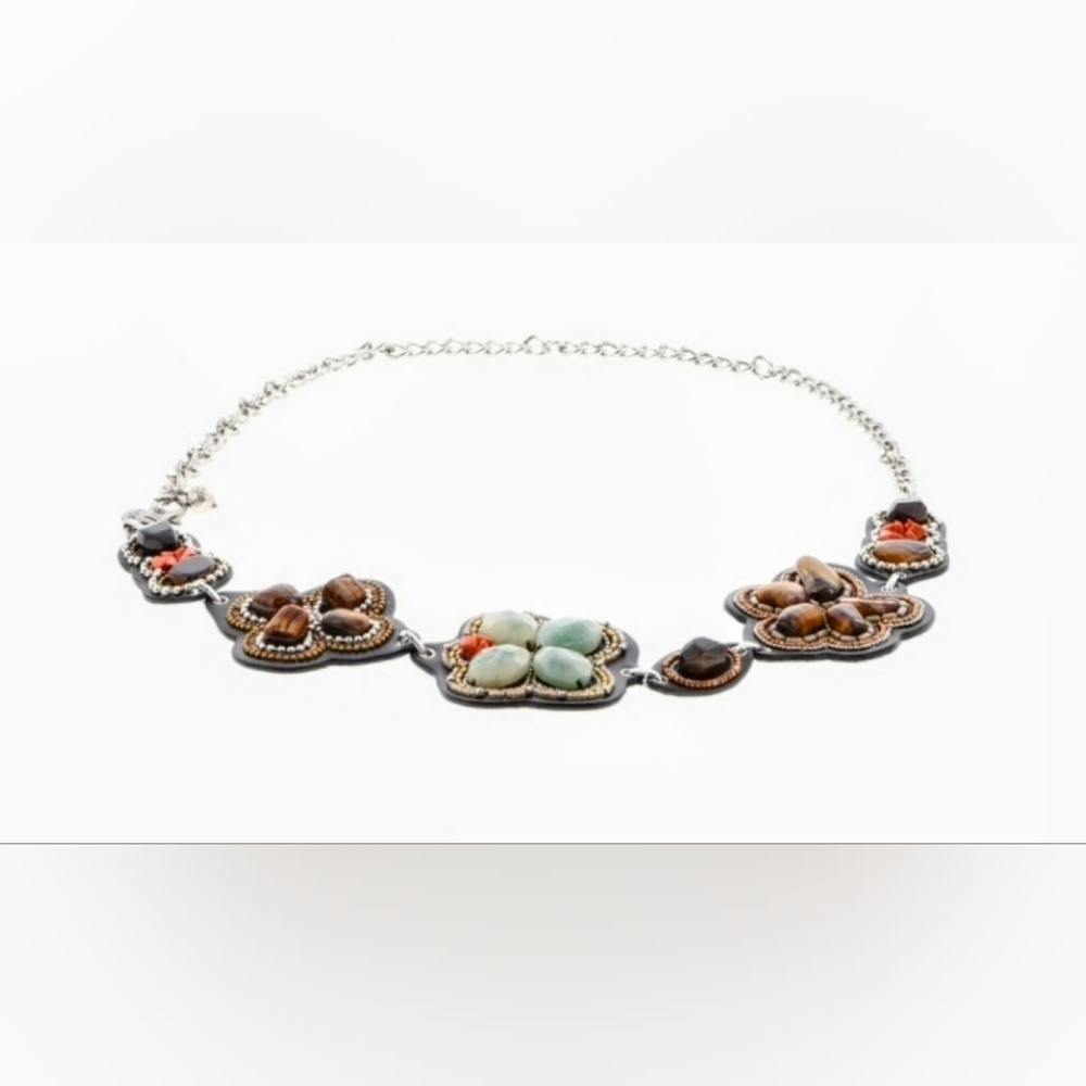 Chico's Belt Boho Stone Artsy Small Medium Large Ethnic adjustable Southwestern